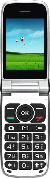 Unlocked Flip ZTE P280 2.8" Big Key SOS Senior Phone |Optus X Flip VoLTE