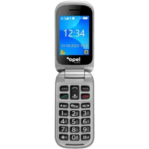 UNLOCKED Opel Mobile Flip Phone 6 4G VoLTE Big Button M4/T4 Hearing Aid Comp SOS